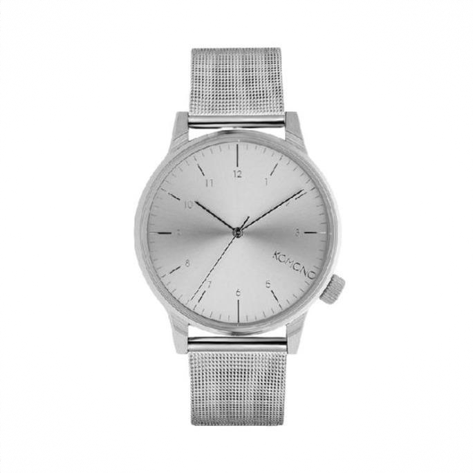 商品配色： 轻奢银灰，钢带，41MM KOM-W2350