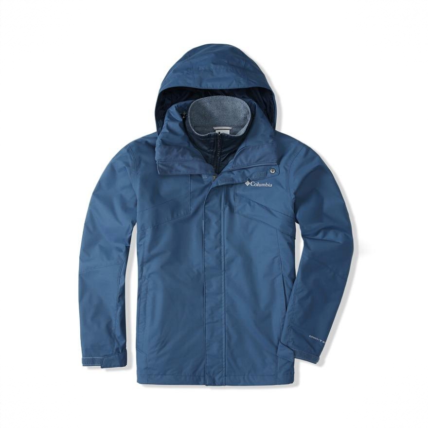 商品配色： 浅蓝/抓绒内胆/三合一