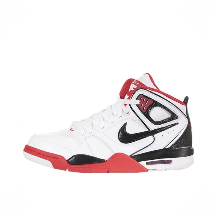 商品配色：White/Black-Sport Red 白色/黑色/红色