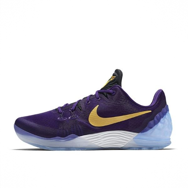 商品配色：Court Purple University Gold 白紫色