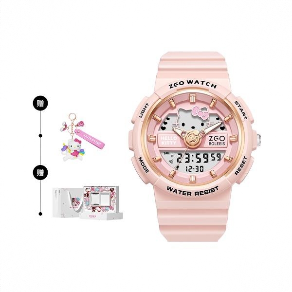 商品配色： 【礼盒款】凯蒂猫-樱花粉