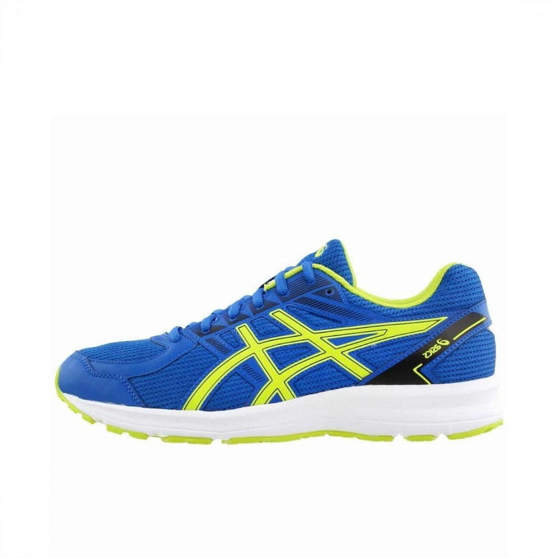 商品配色：Classic Blue/Neon Lime/Black 蓝色
