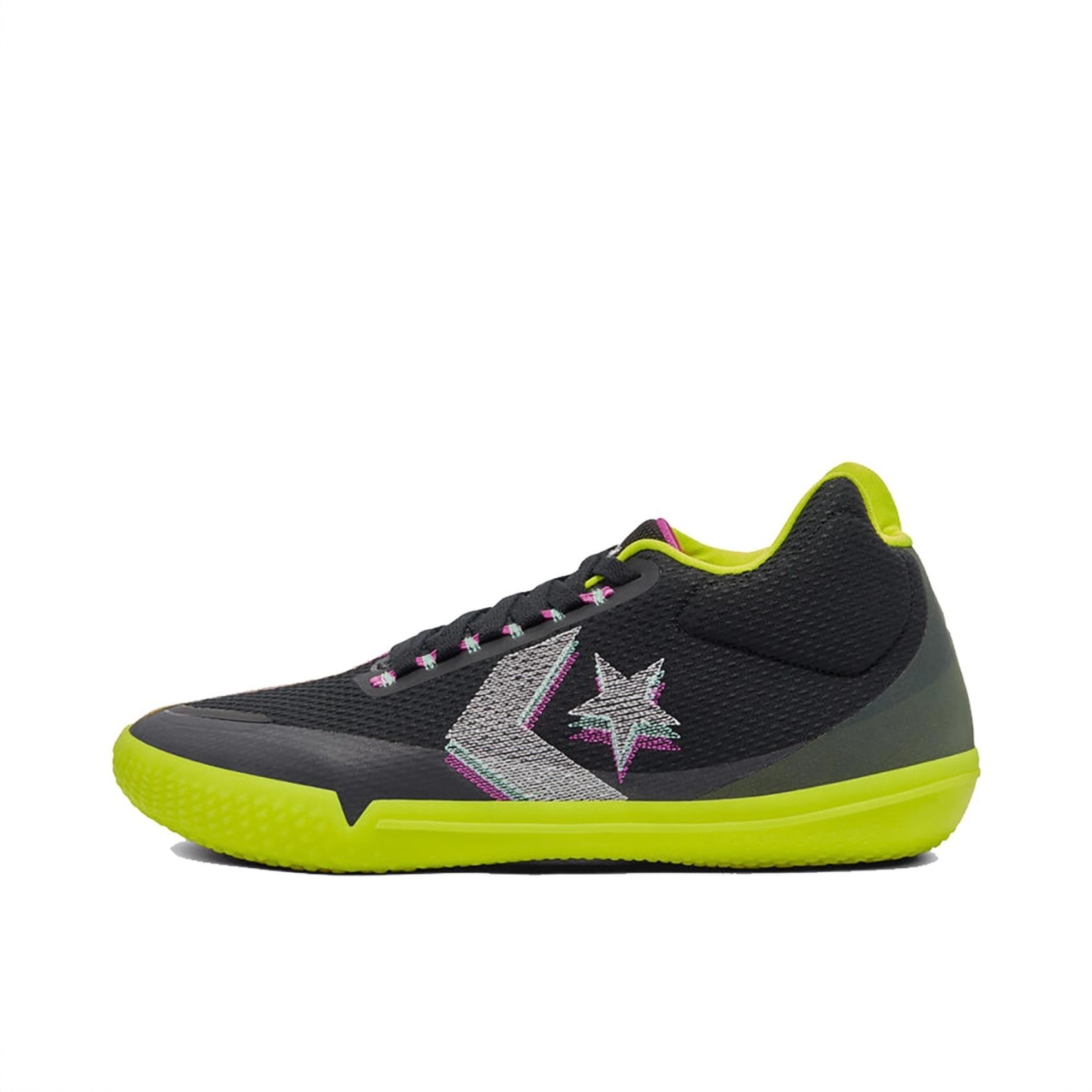 商品配色： 黑色/荧光绿/粉紫