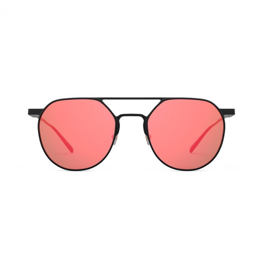 商品配色： 黑框橘红色(偏光）