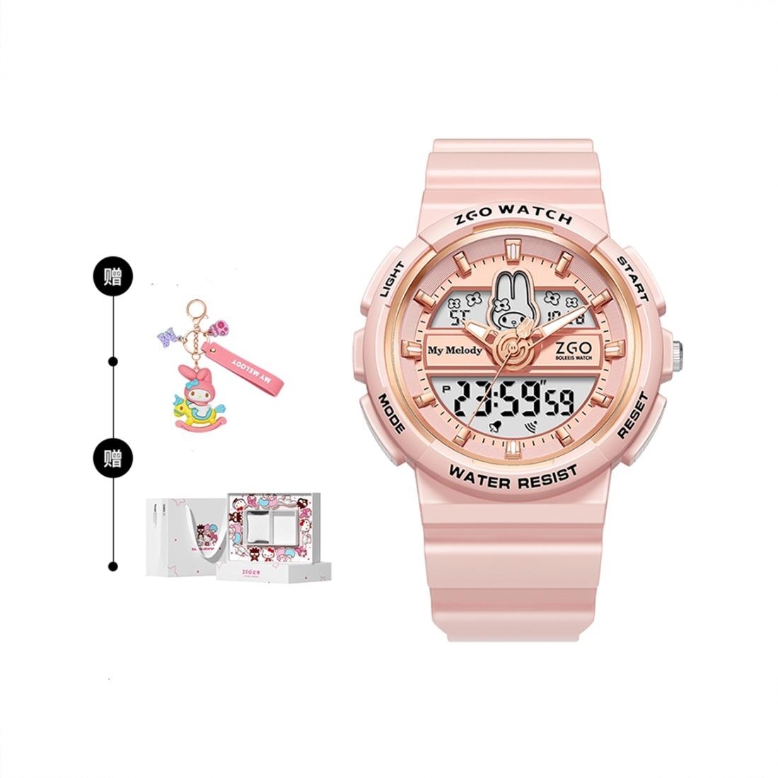 商品配色： 【抖音同款】凯蒂猫-樱花粉+钥匙扣+礼盒