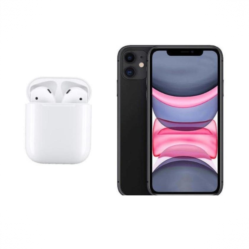 商品配色： 黑色+AirPods2有线充电盒版