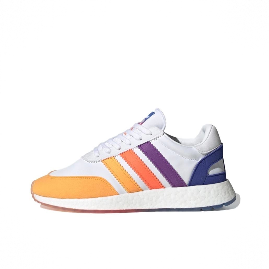 商品配色：Orange/DarkViolet/White 彩虹