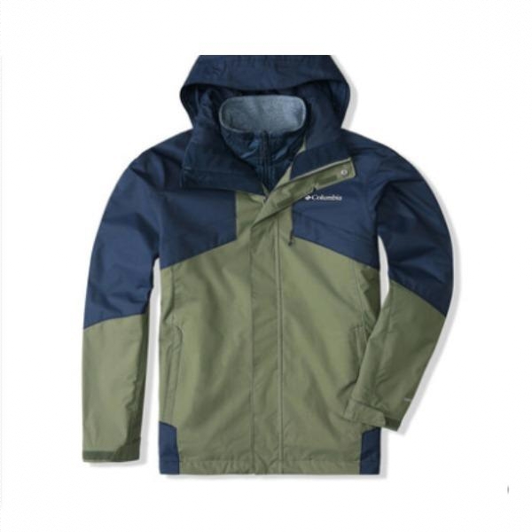 商品配色： 藏蓝/绿/抓绒内胆/三合一