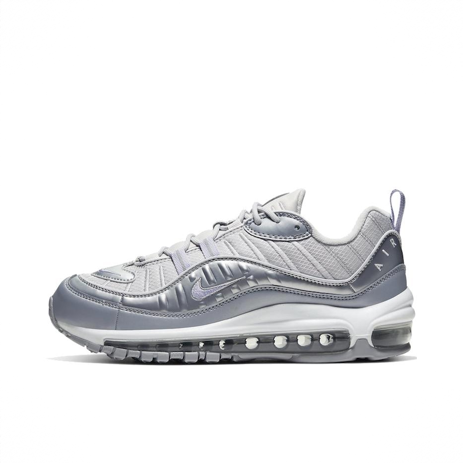商品配色：Grey/White/Metallic Silver 银灰紫