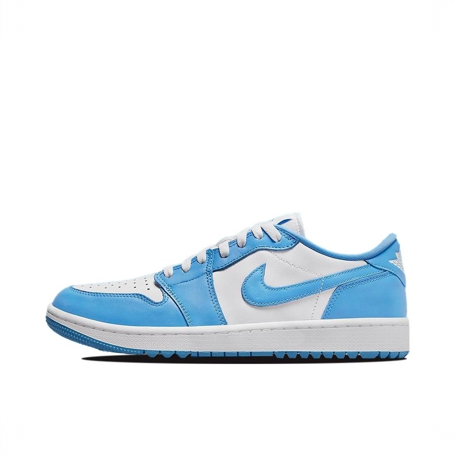 商品配色：Golf UNC 低帮/北卡蓝/白色