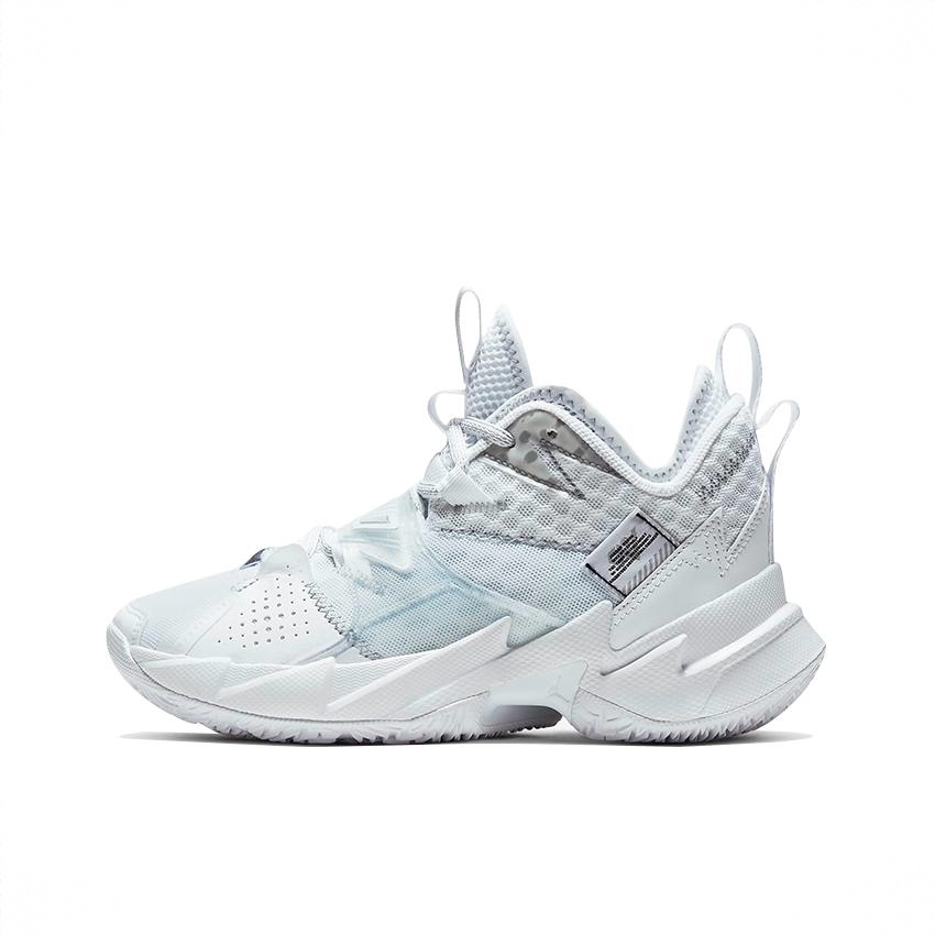 商品配色：White GS/白色/浅蓝