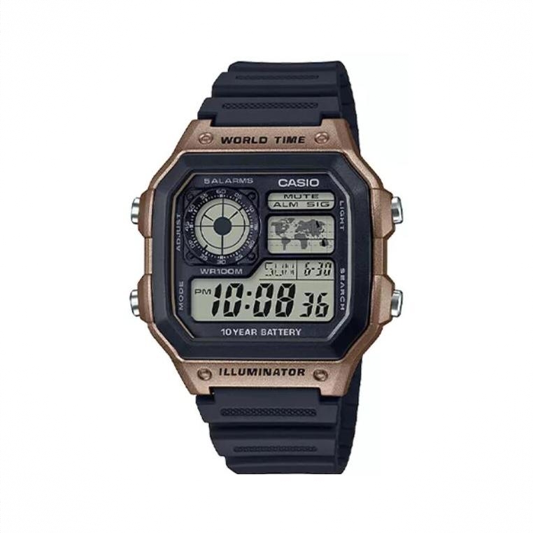 商品配色： 黑金 AE-1200WH-5AV