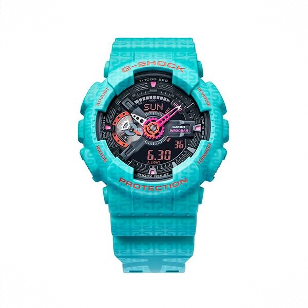 商品配色： 绿色 GA-110SGG-3A