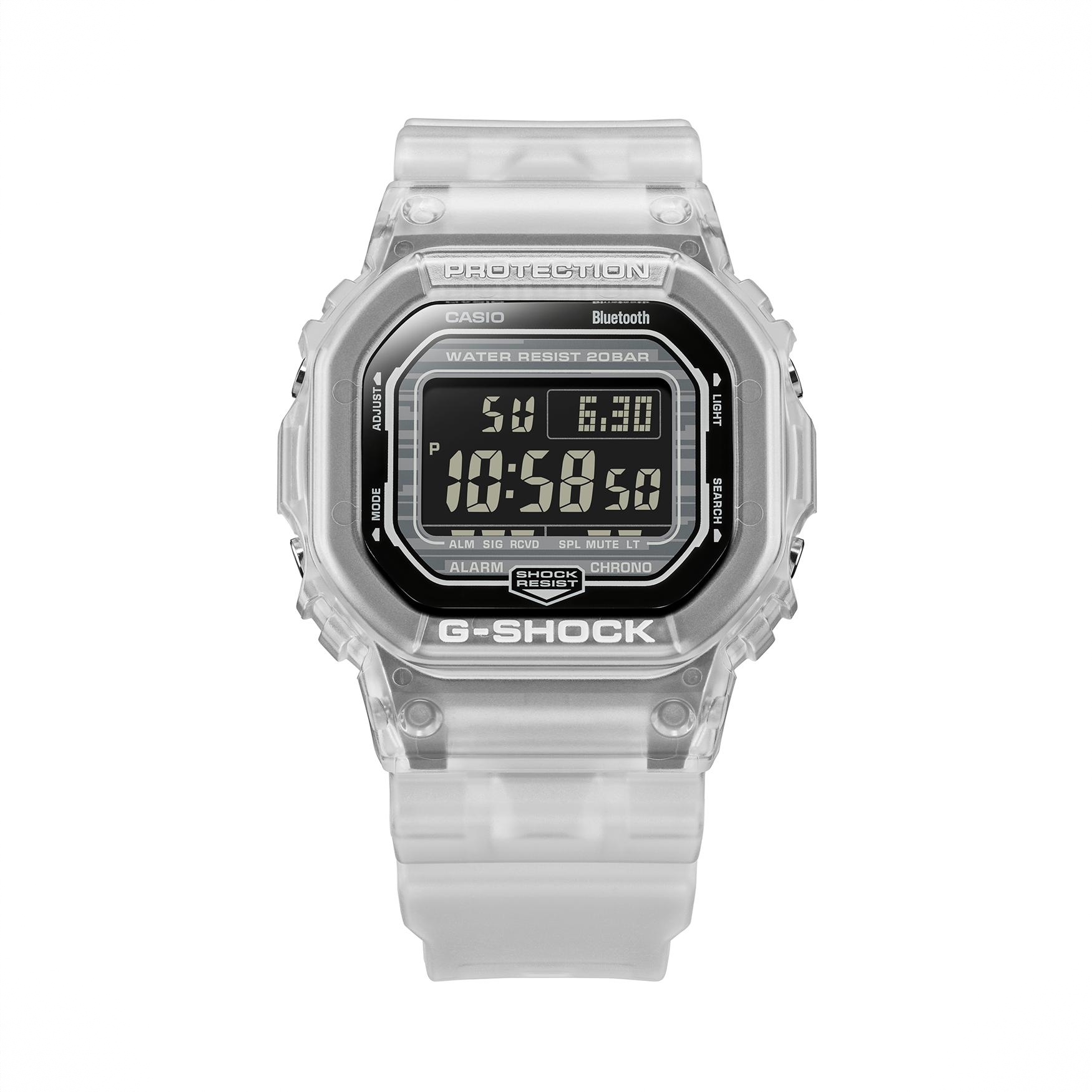 商品配色： 透明白 DW-B5600G-7