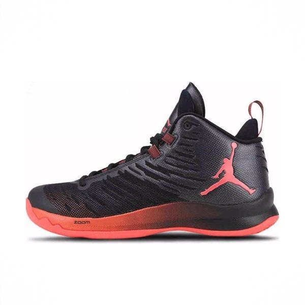 商品配色：Black/Bright Crimson 黑橙