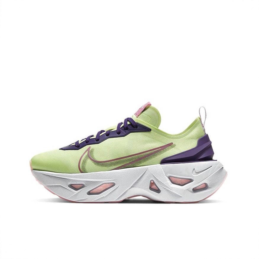 商品配色：Barely Volt/White/Eggplant 绿粉紫