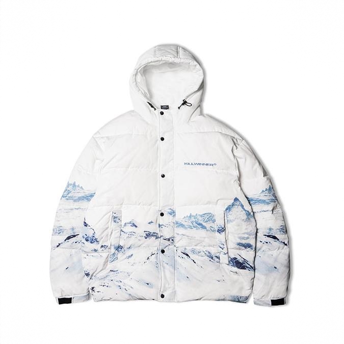 商品配色： 白色棉服版