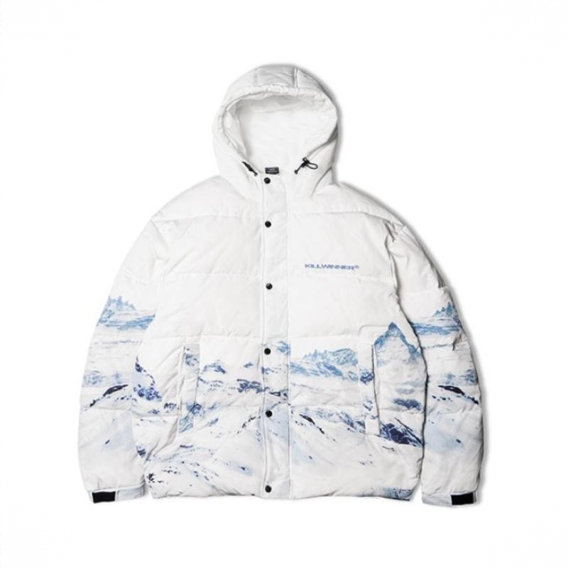 商品配色： 羽绒服白色