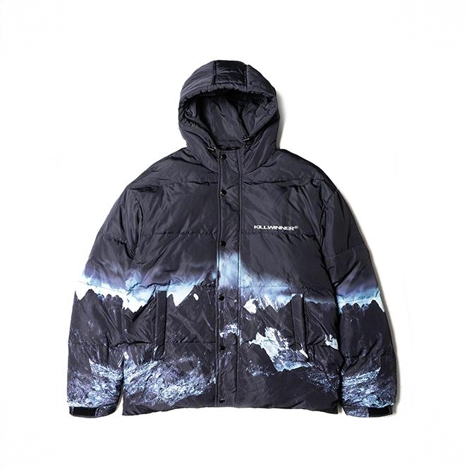 商品配色： 黑色棉服版