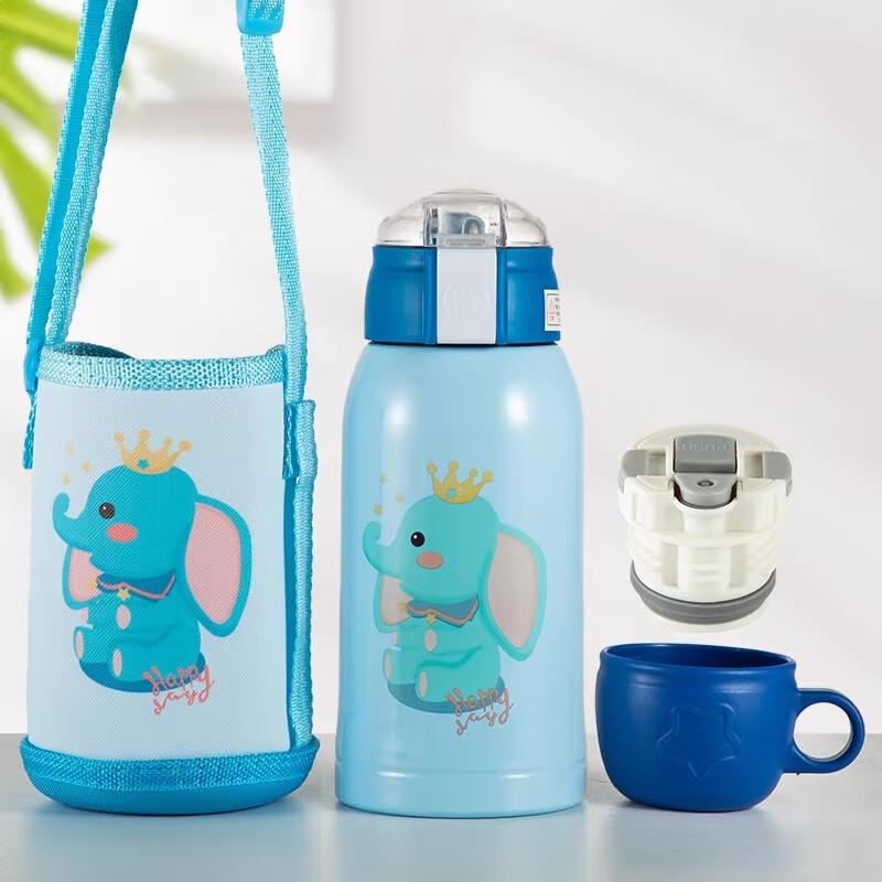 商品配色： 智能显温-蓝色大象