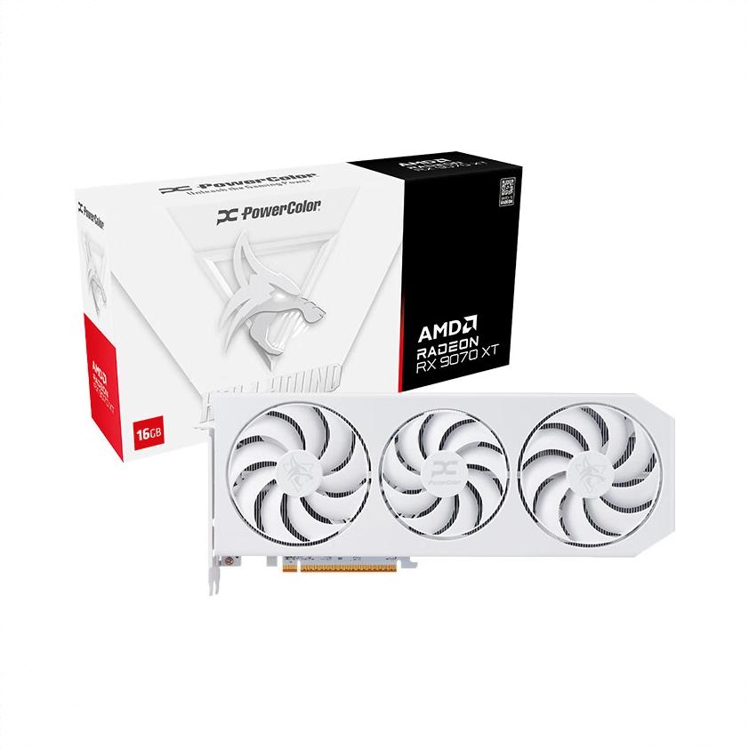商品配色： 暗黑犬(白) RX 9070 XT 16GB