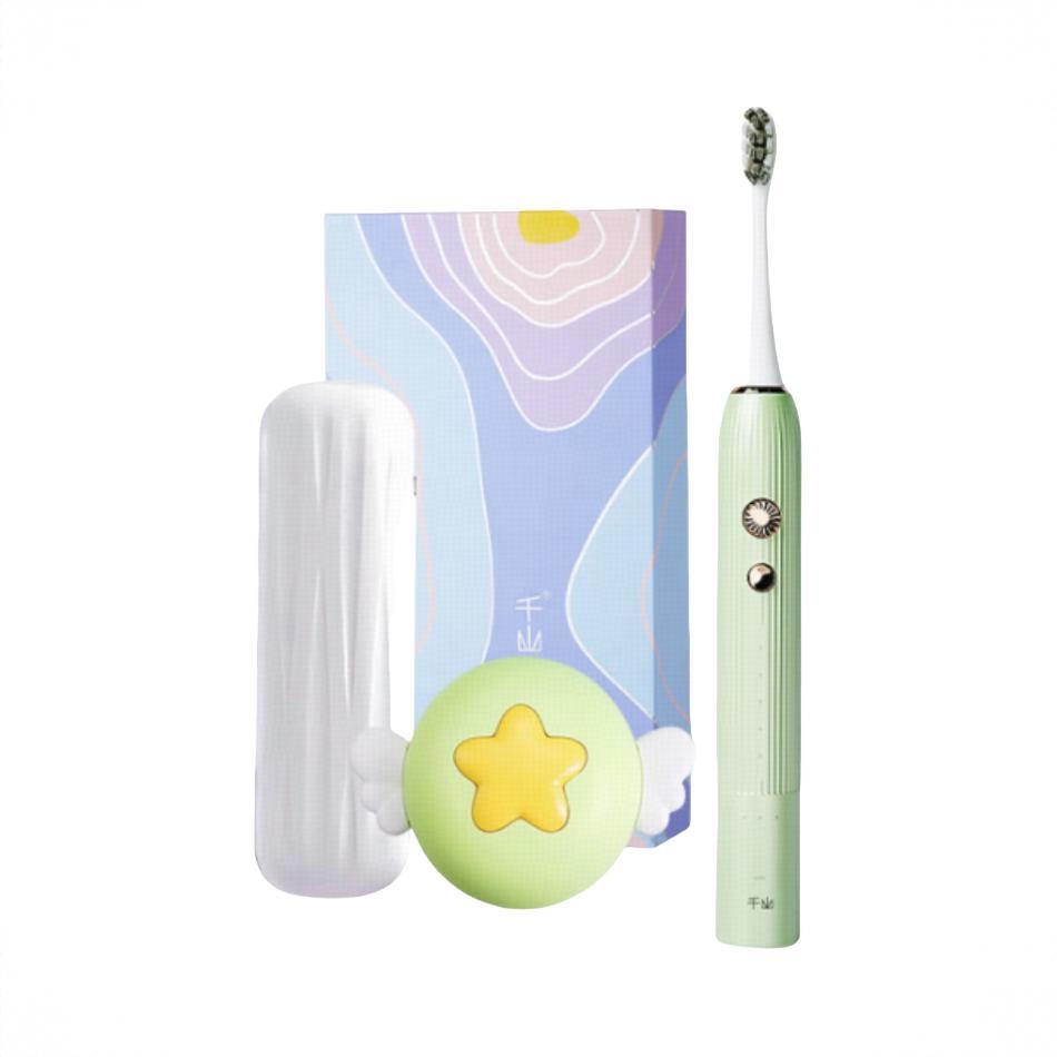 商品配色： 治愈绿 礼盒【刷头*6】