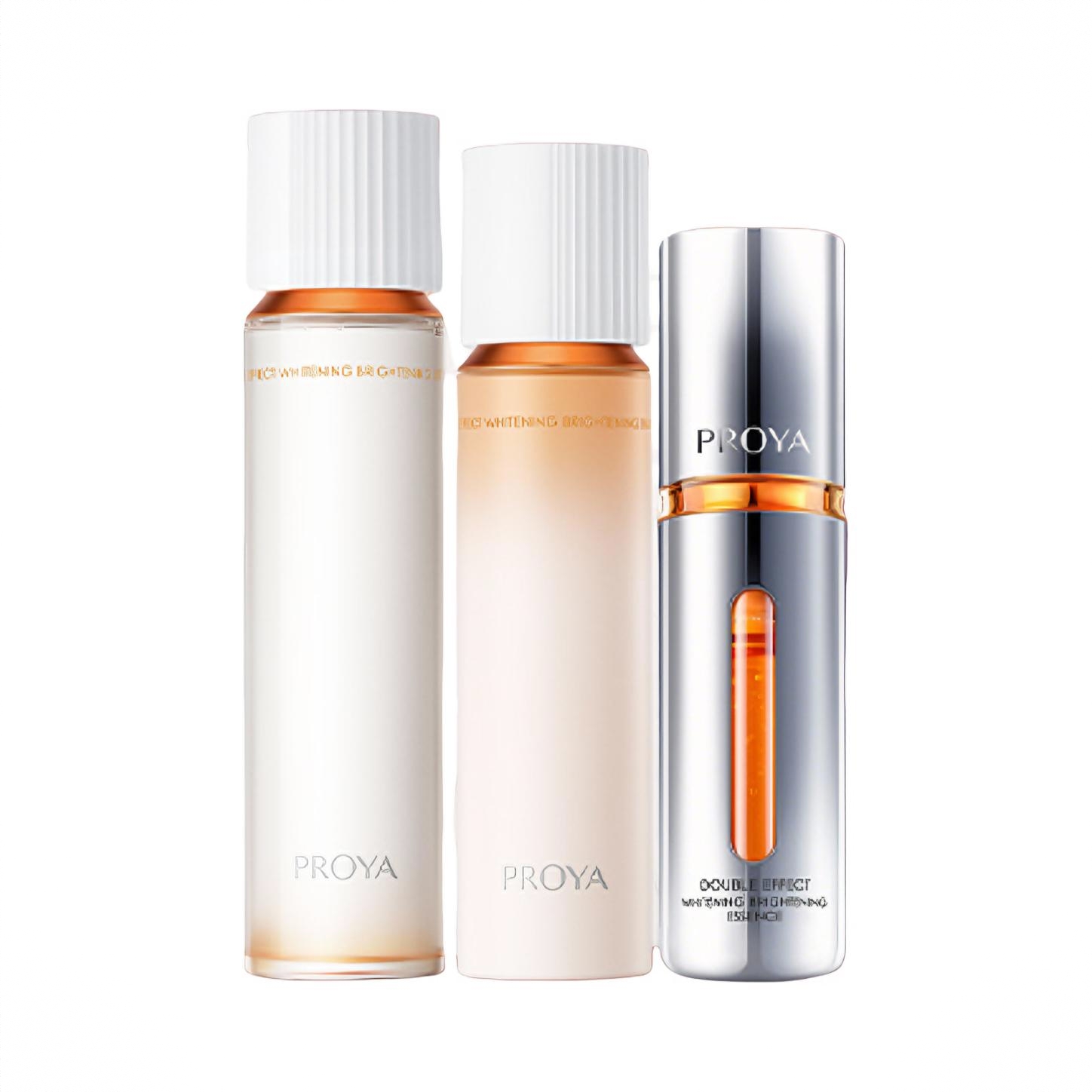 商品配色： 水160ml+乳120ml+【4.0美白特证版】精华30ml