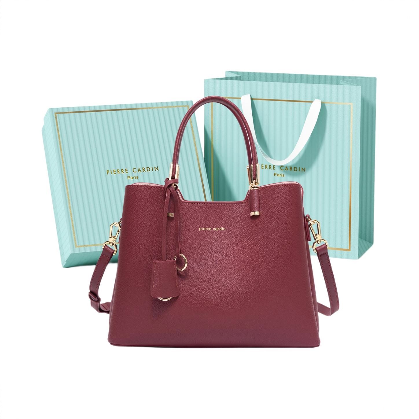 商品配色： 【礼盒款】酒红色