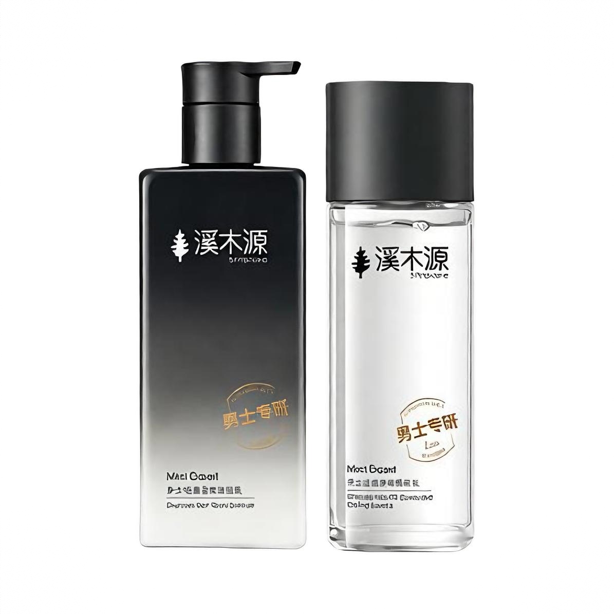 商品配色： 水120ml+洁面乳200g