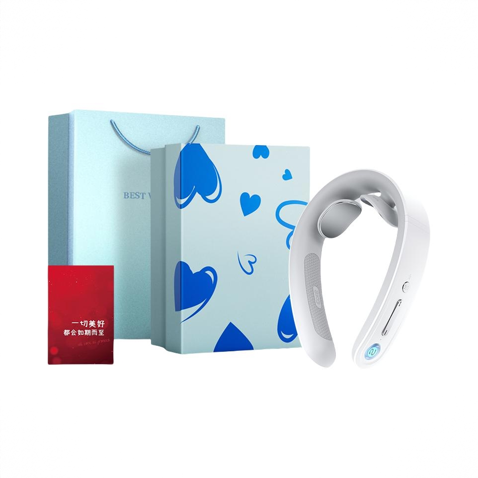 商品配色： 白色 蓝色爱心礼盒 