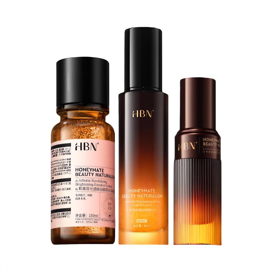 商品配色： 原白水150ml+原白乳90ml+发光精华30ml