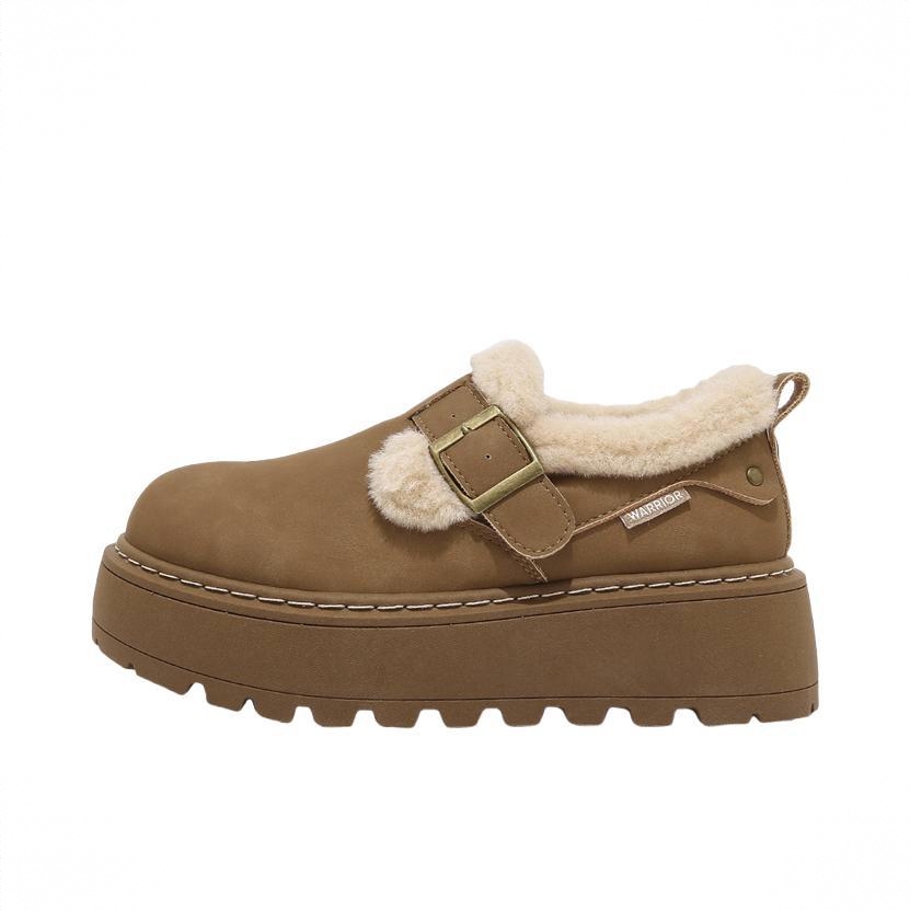 商品配色： 加绒/女款/浅卡其色