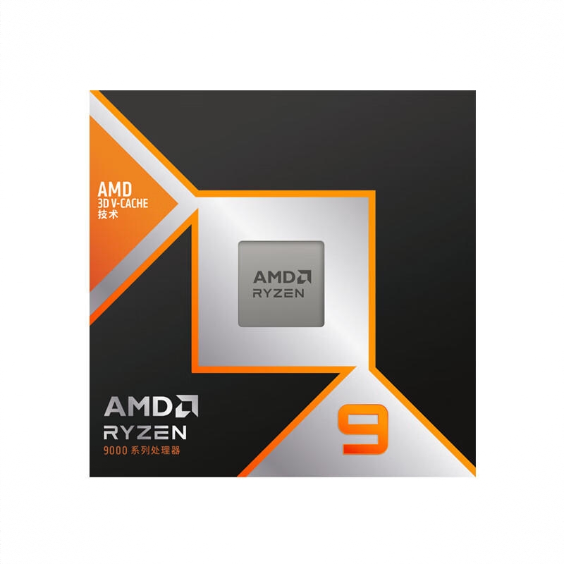 商品配色： R9-9950X3D散片