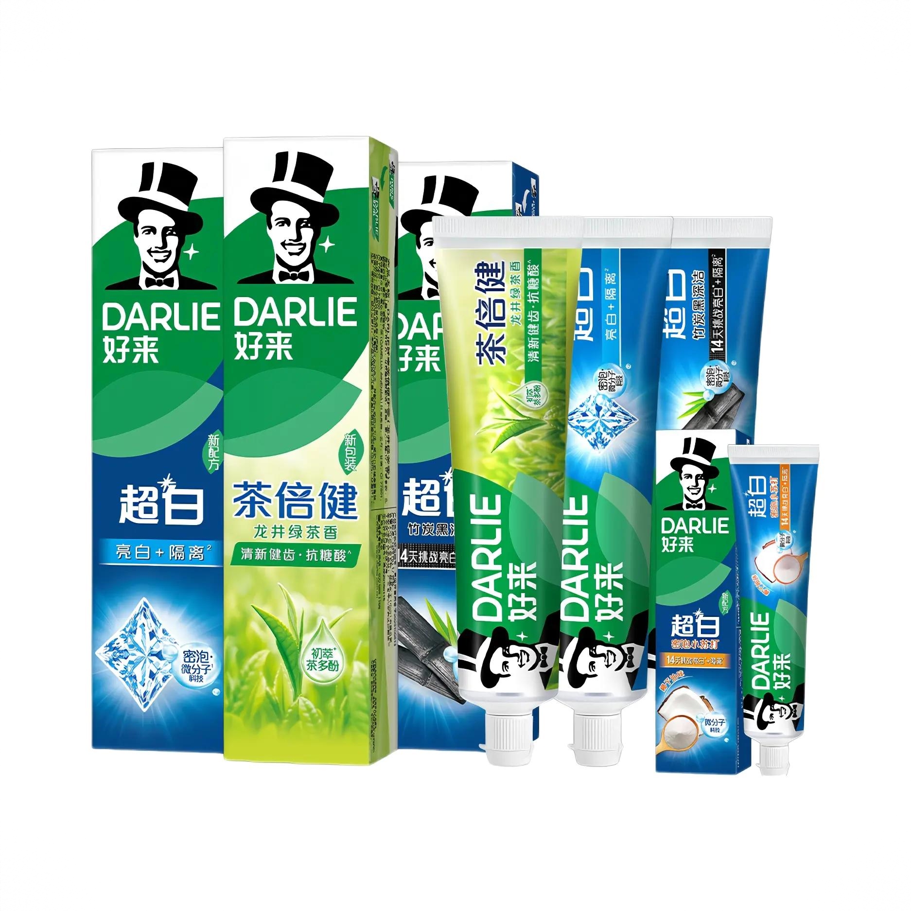 商品配色： 竹炭190g+超白140g+绿茶140g+小苏打40g