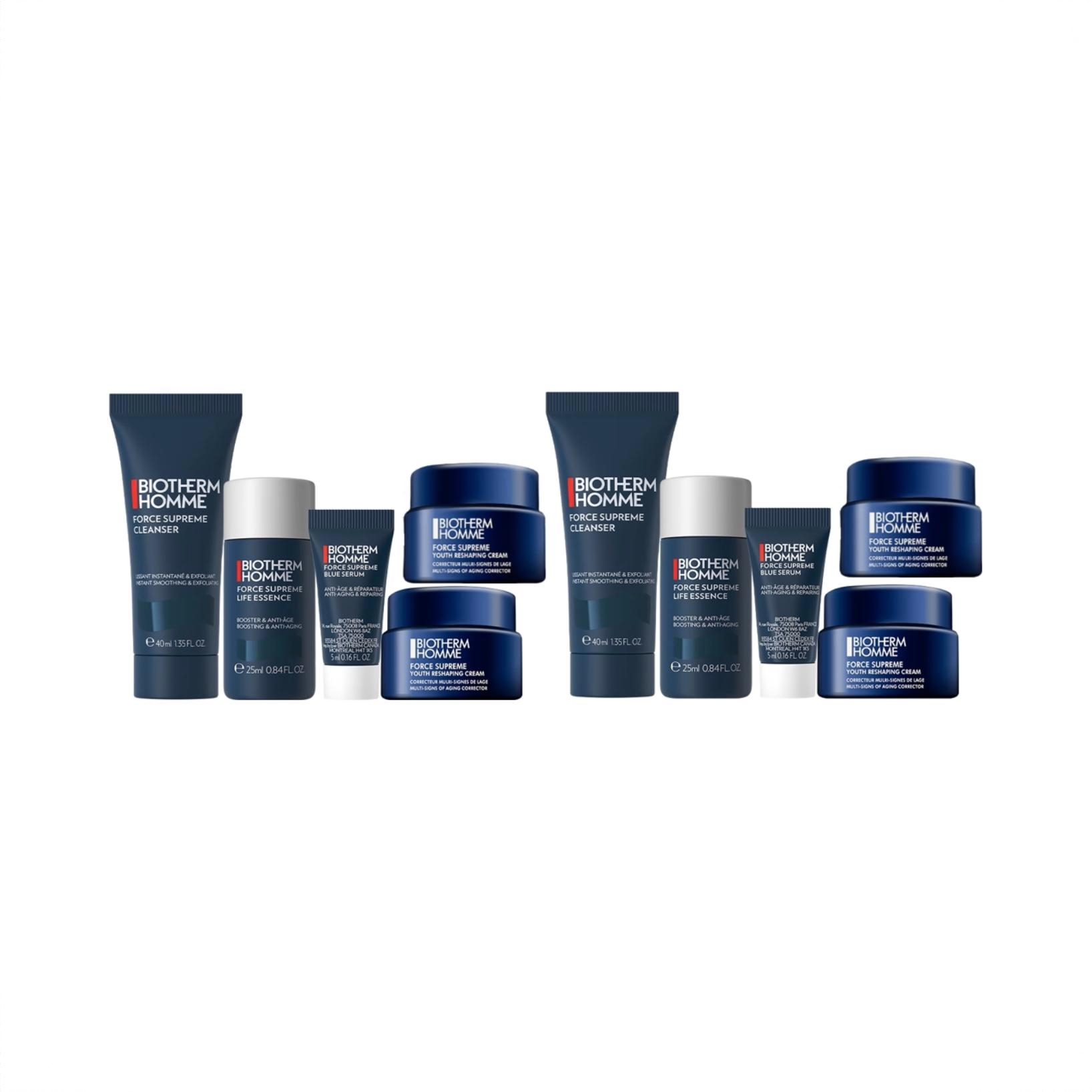 商品配色： 洁面40ml*2+精华水25ml*2+精华露5ml*2+面霜5ml*4