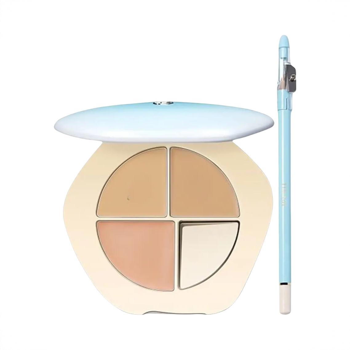 商品配色： 遮瑕盘01鹅绒盘 5g+遮瑕笔01绢丝色 1.8g