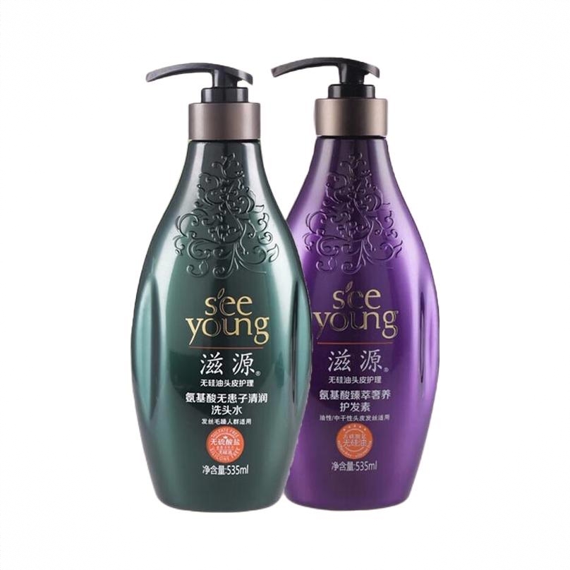 商品配色： 氨基酸无患子洗发水＋奢养护发素