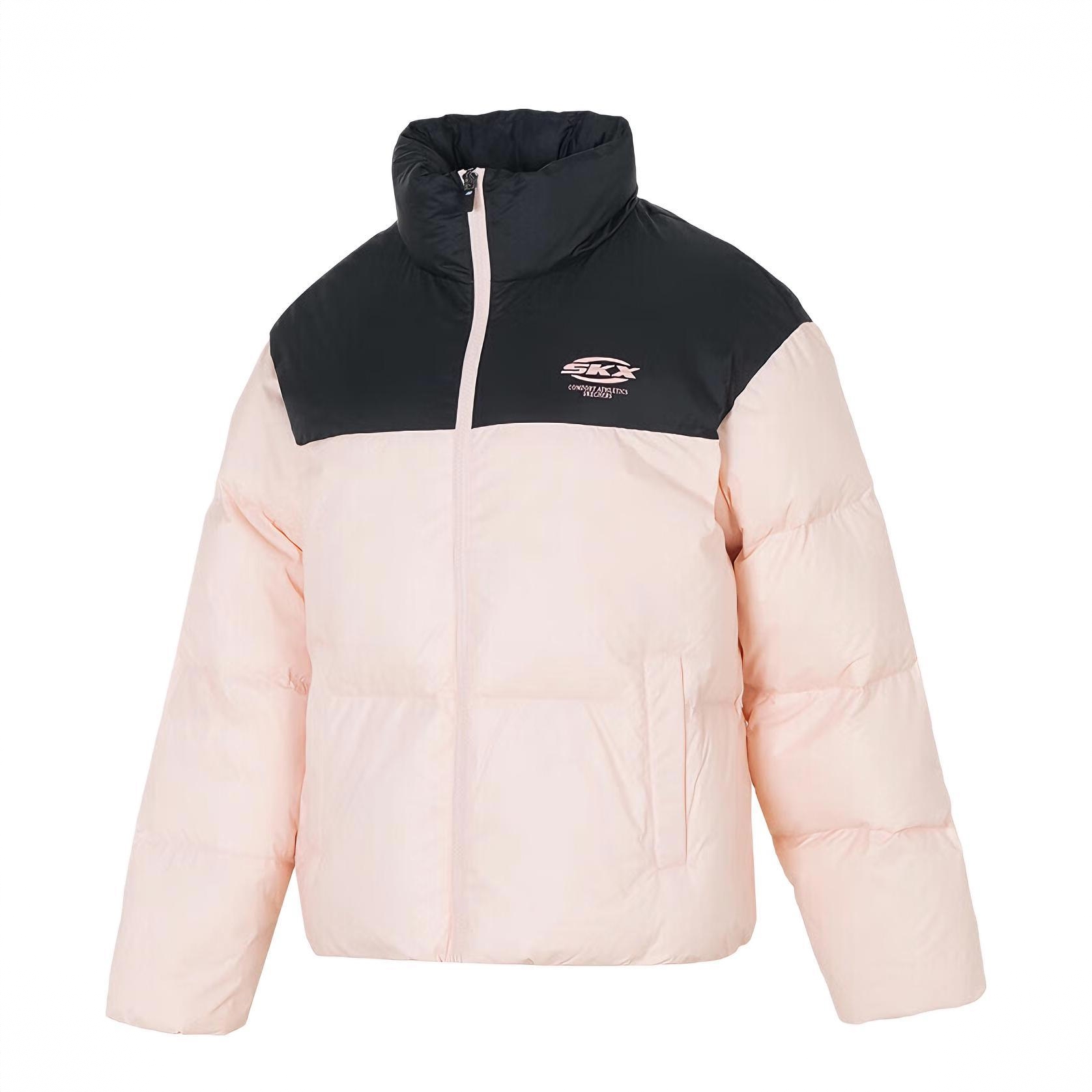 商品配色： 女款/草莓奶油粉拼碳黑