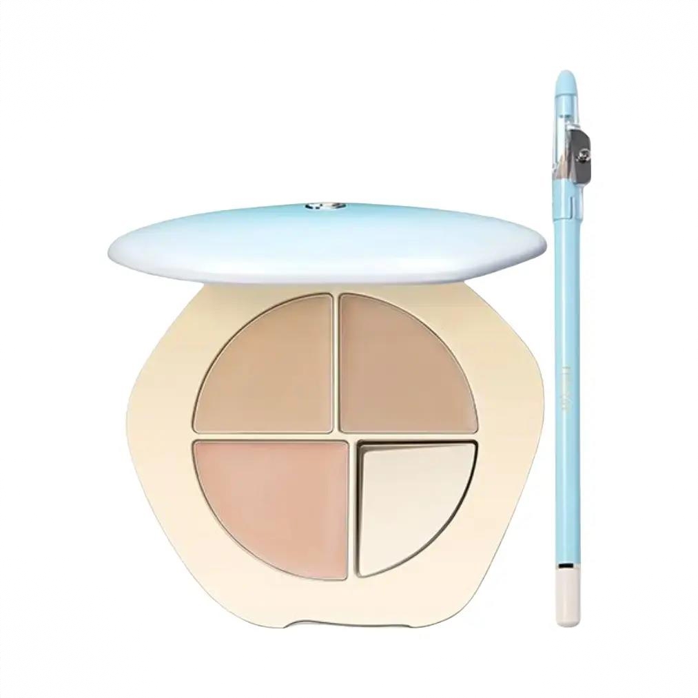 商品配色： 遮瑕盘02芙玉盘 5g+遮瑕笔01绢丝色 1.8g