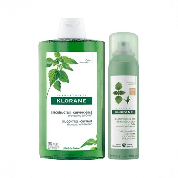 商品配色： 荨麻洗发露400ml+荨麻喷雾150ml