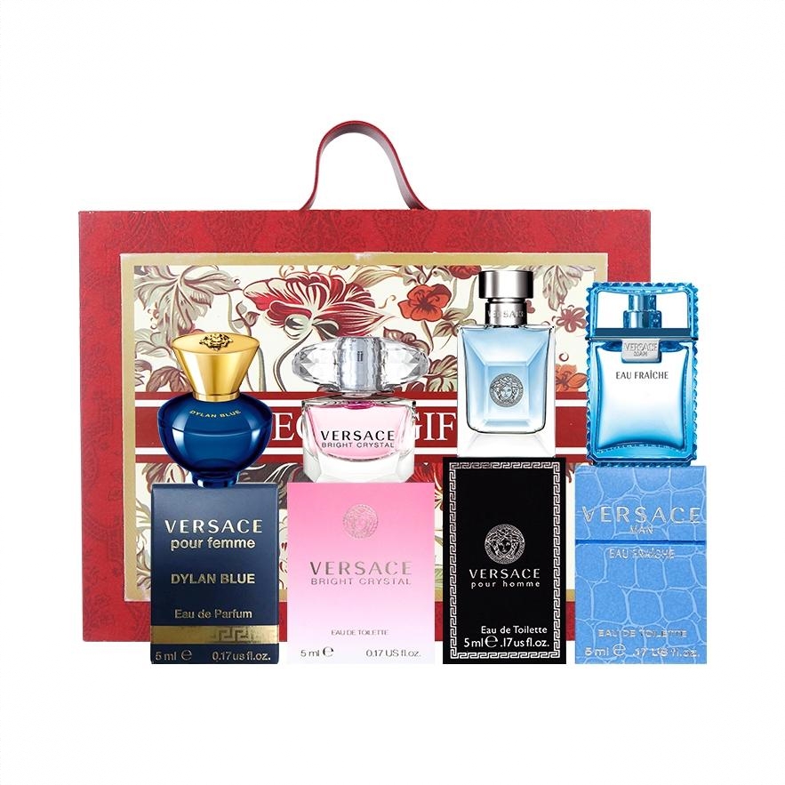 商品配色： 晶钻香水 5ml+绅情香水 5ml+迪伦女士香水 5ml+同名男士香水 5ml