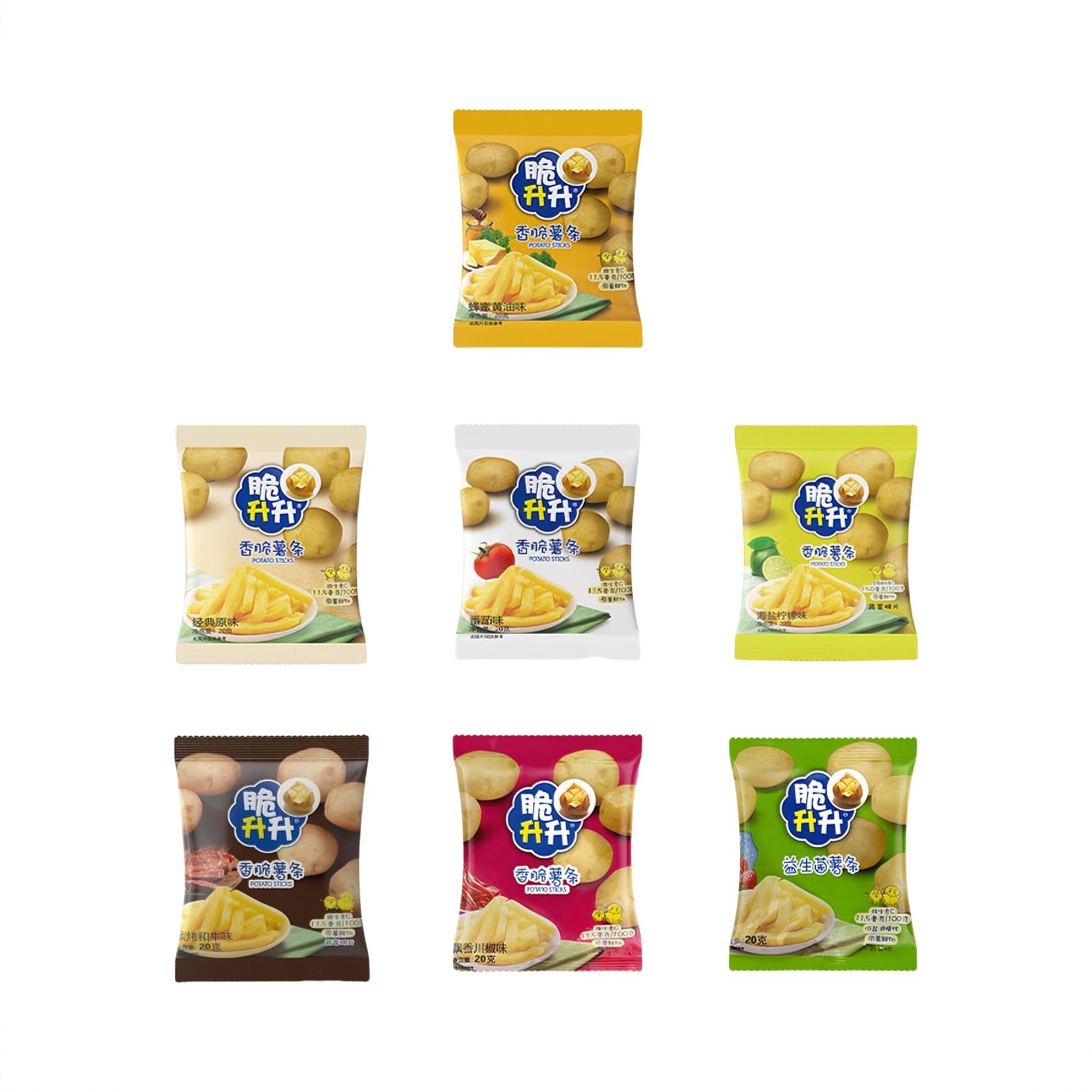 商品配色： 7口味