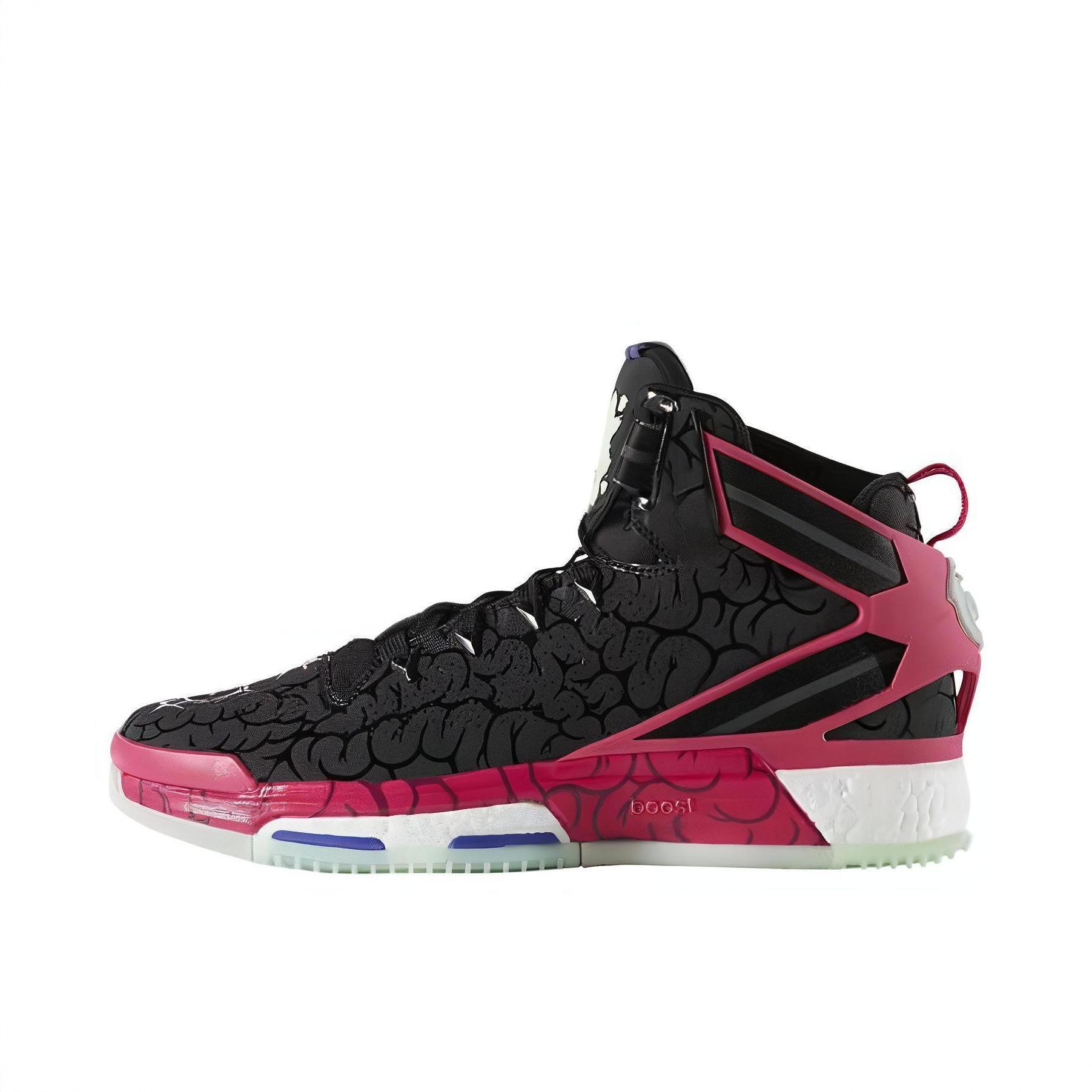 商品配色：Core Black/Bold Pink 万圣节   