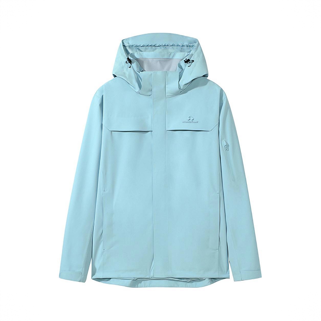 商品配色： 冰川蓝/抓绒内胆/三合一