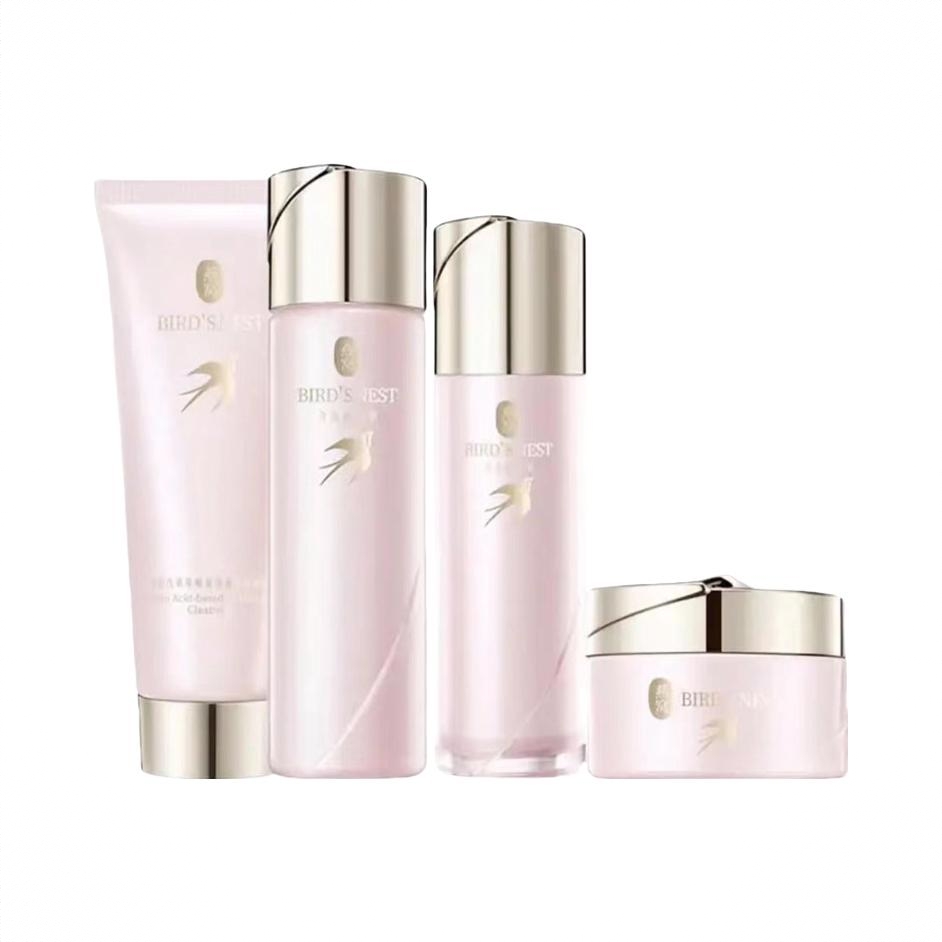 商品配色： 洁颜乳100g+柔肤液150ml+焕采乳50ml+雪花霜50g