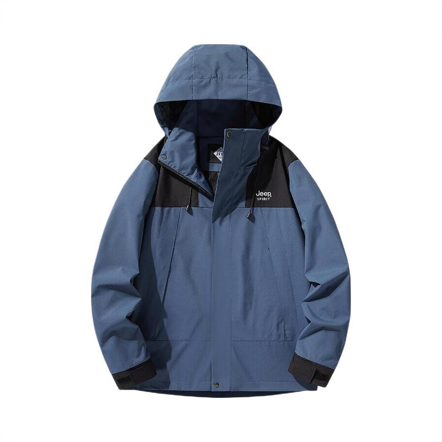 商品配色： 男/三合一/青黛蓝