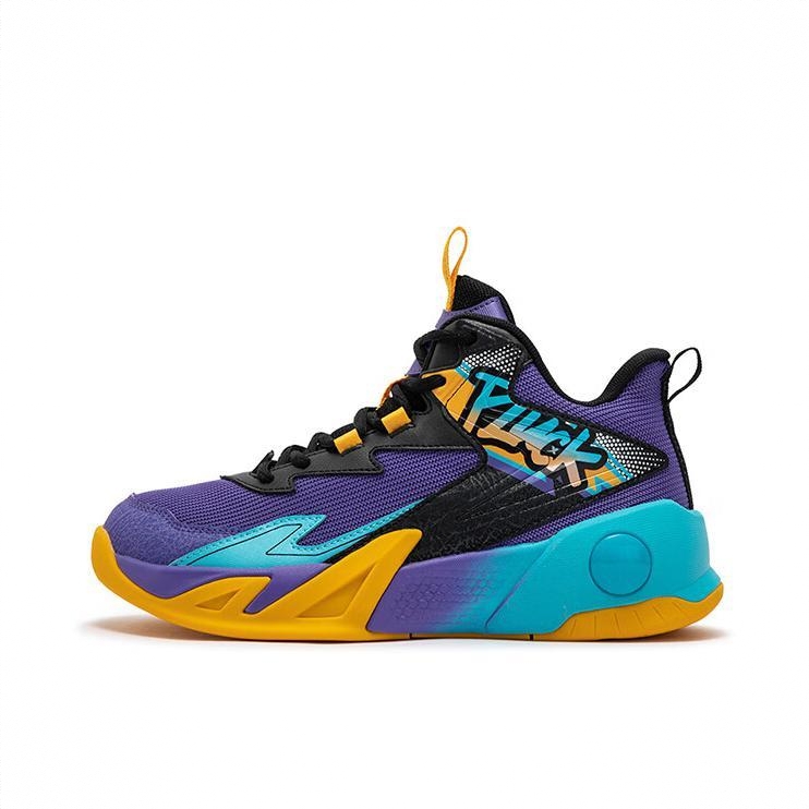 商品配色： 大童/夜蓝/波斯蓝/特步白