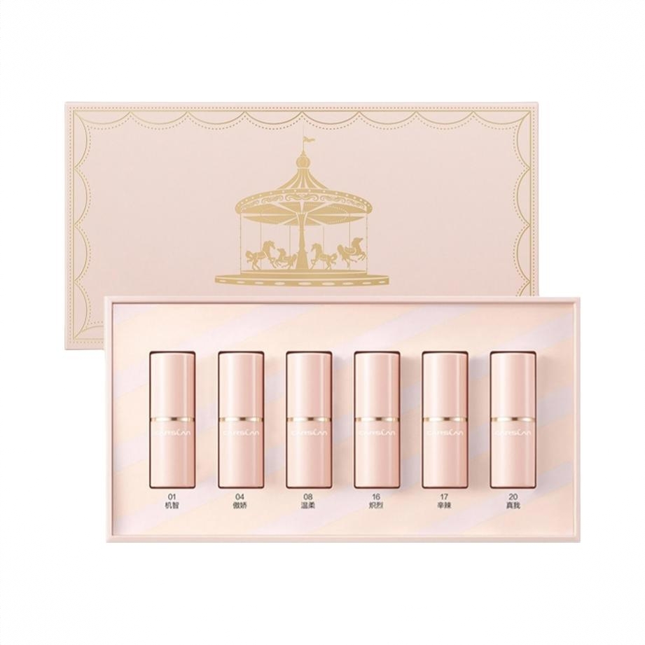 商品配色： 01机智  1.4g+04傲娇  1.4g+08温柔  1.4g+16炽烈  1.4g+17辛辣  1.4g+20真我  1.4g+礼盒