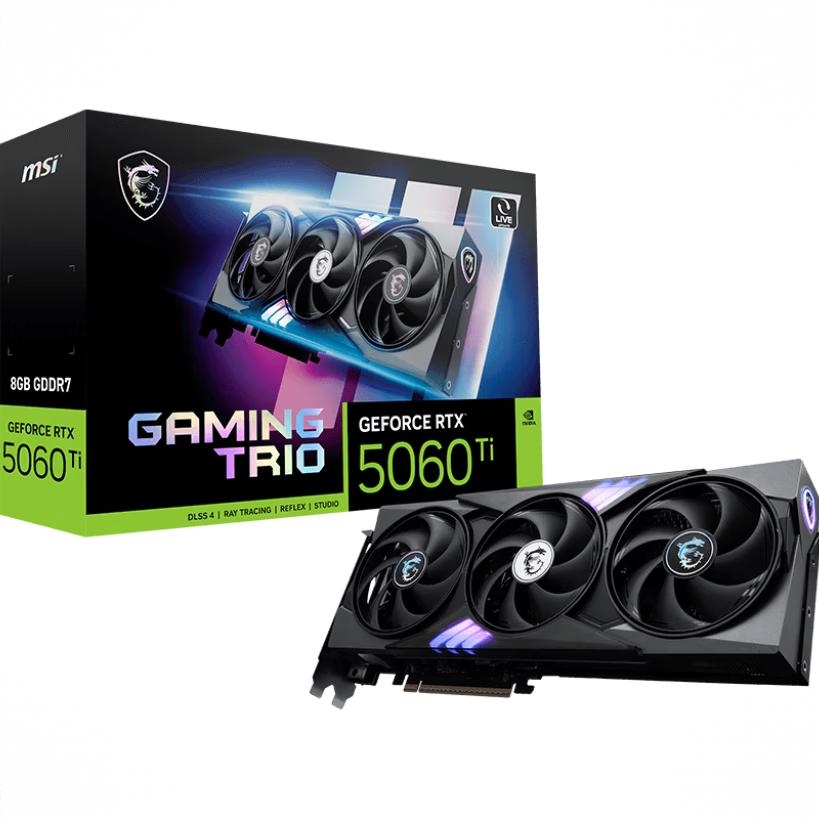 商品配色： 魔龙 RTX5060Ti GAMING TRIO 8G OC