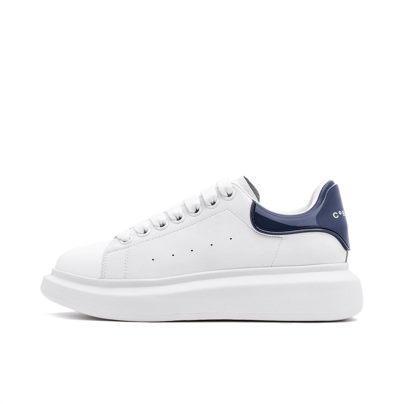 商品配色： 女款/白色/蓝尾